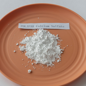 Cristaux de sulfate de calcium coagulant de qualité alimentaire MSDS