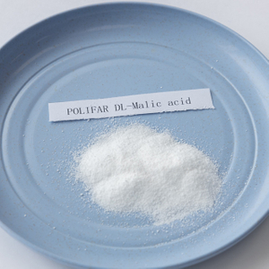 Acide malique DL de qualité alimentaire en poudre organique naturelle approuvée Halal / acide malique L