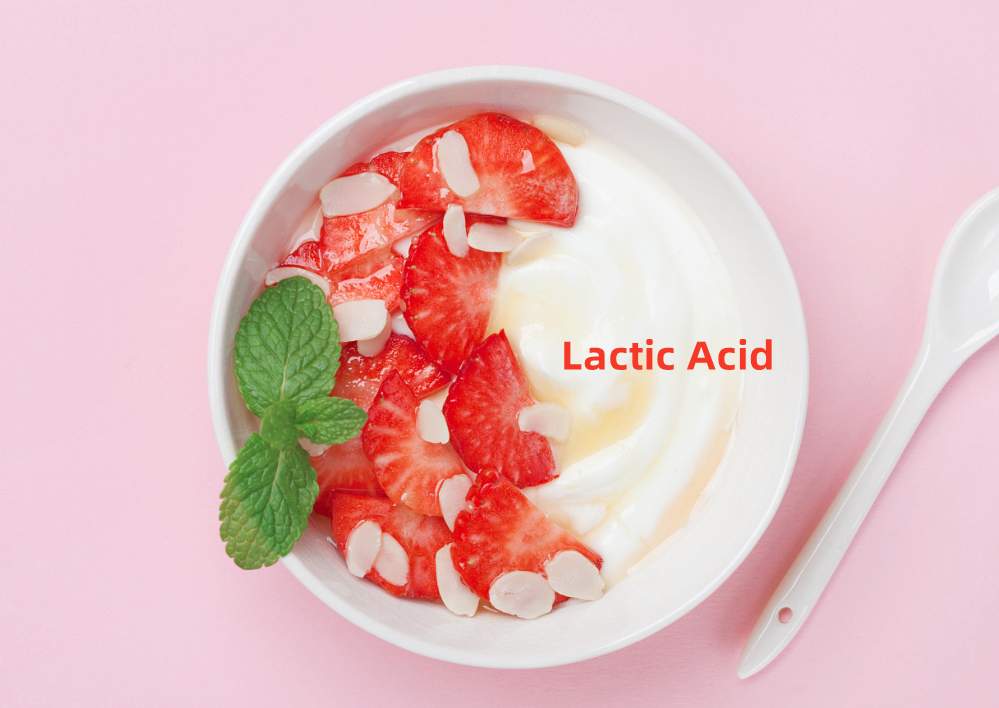 Acide lactique dans les aliments