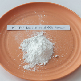 Poudre d'acide lactique E270 de qualité alimentaire 60 % 80 % 88 %