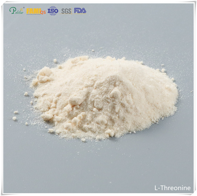 Additif de qualité d'alimentation animale L-Threonine blanc ou jaune clair ou clair
