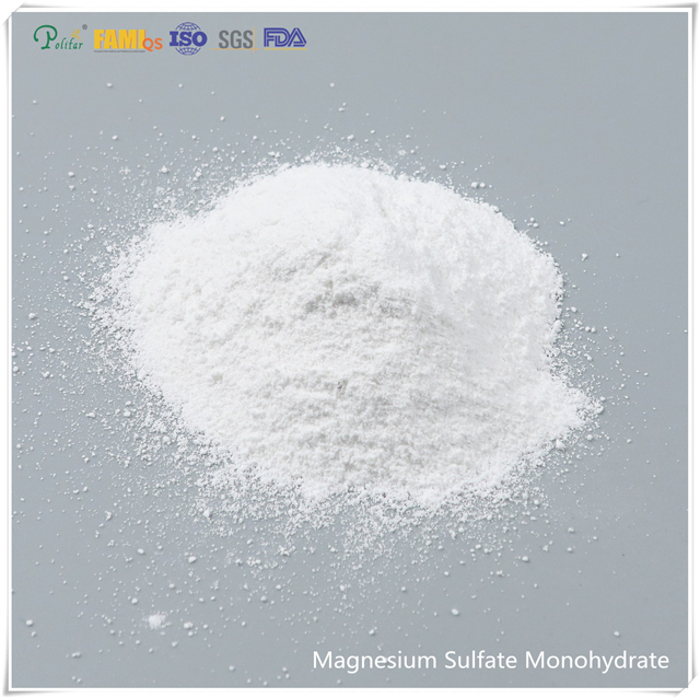 Poudre monohydratée de sulfate de magnésium en vrac de qualité alimentaire