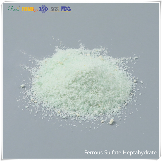 Traitement de l'eau cristalline de sulfate ferreux heptahydraté/qualité d'engrais