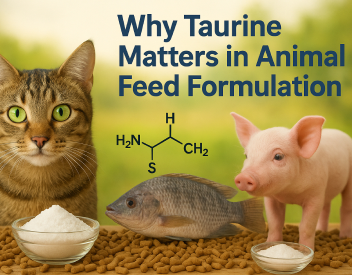 Taurine de qualité alimentaire