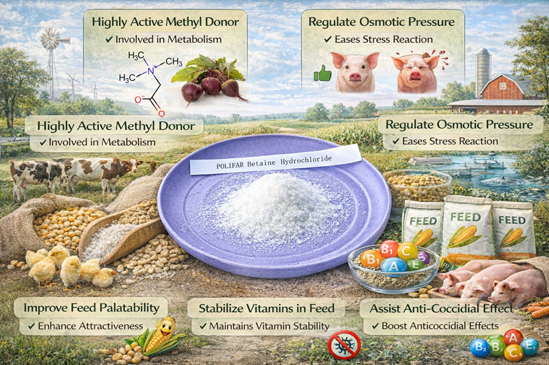 Le r&ocirc;le central de la b&eacute;ta&iuml;ne dans les additifs alimentaires