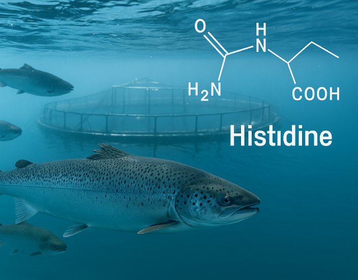 Le rôle de l'histidine dans la nutrition animale aquatique