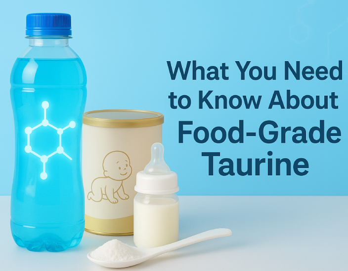 Ce que vous devez savoir sur la taurine de qualité alimentaire