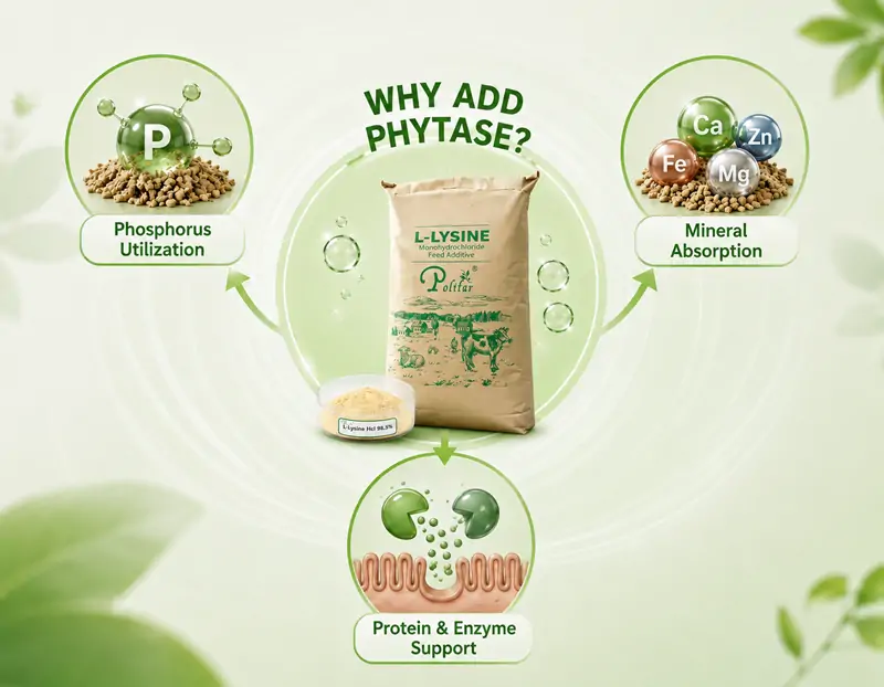 Pourquoi est-il n&eacute;cessaire d'ajouter de la phytase &agrave; l'alimentation