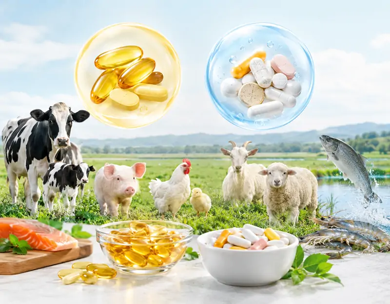vitamines de qualit&eacute; alimentaire