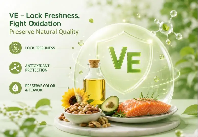 Vitamine E antioxydante alimentaire