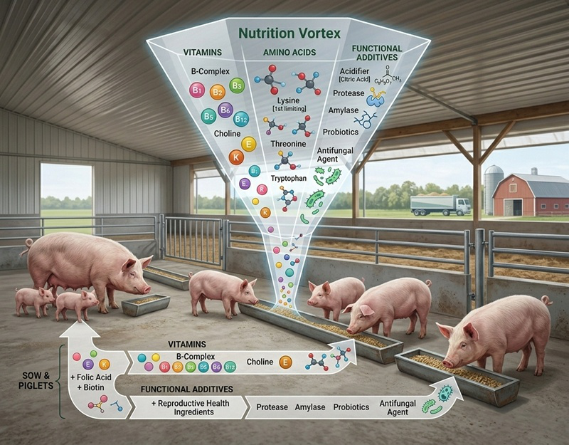 Pr&eacute;m&eacute;langes de porc