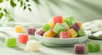 Couches savoureuses de bonbons 