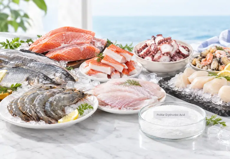 Produits aquatiques congelés